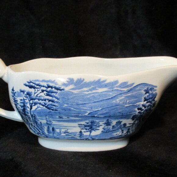 Liberty Blue Dishware Gravy Bowl - Picture 1 of 6